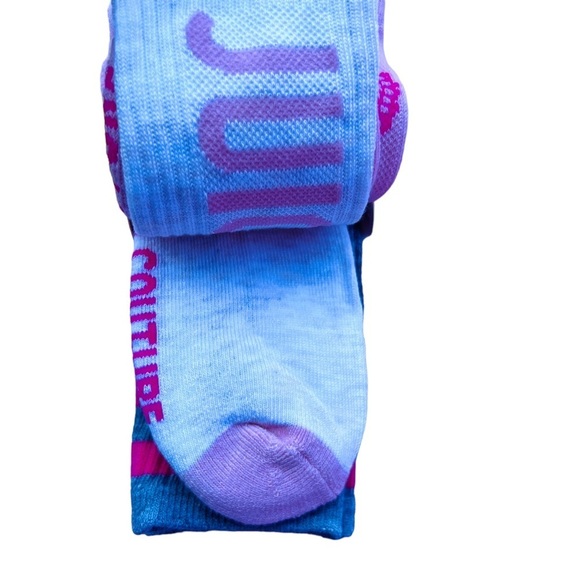 Juicy Couture Womens Princess Queen Crew Socks - Picture 8 of 9